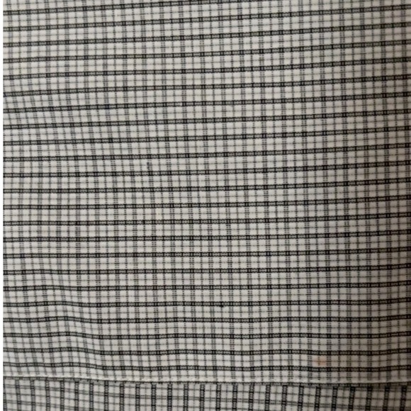 Tommy Hilfiger Big‎ Mens Button Down Shirt Gray Plaid Check Long Sleeve 19 34/35 - Picture 7 of 13